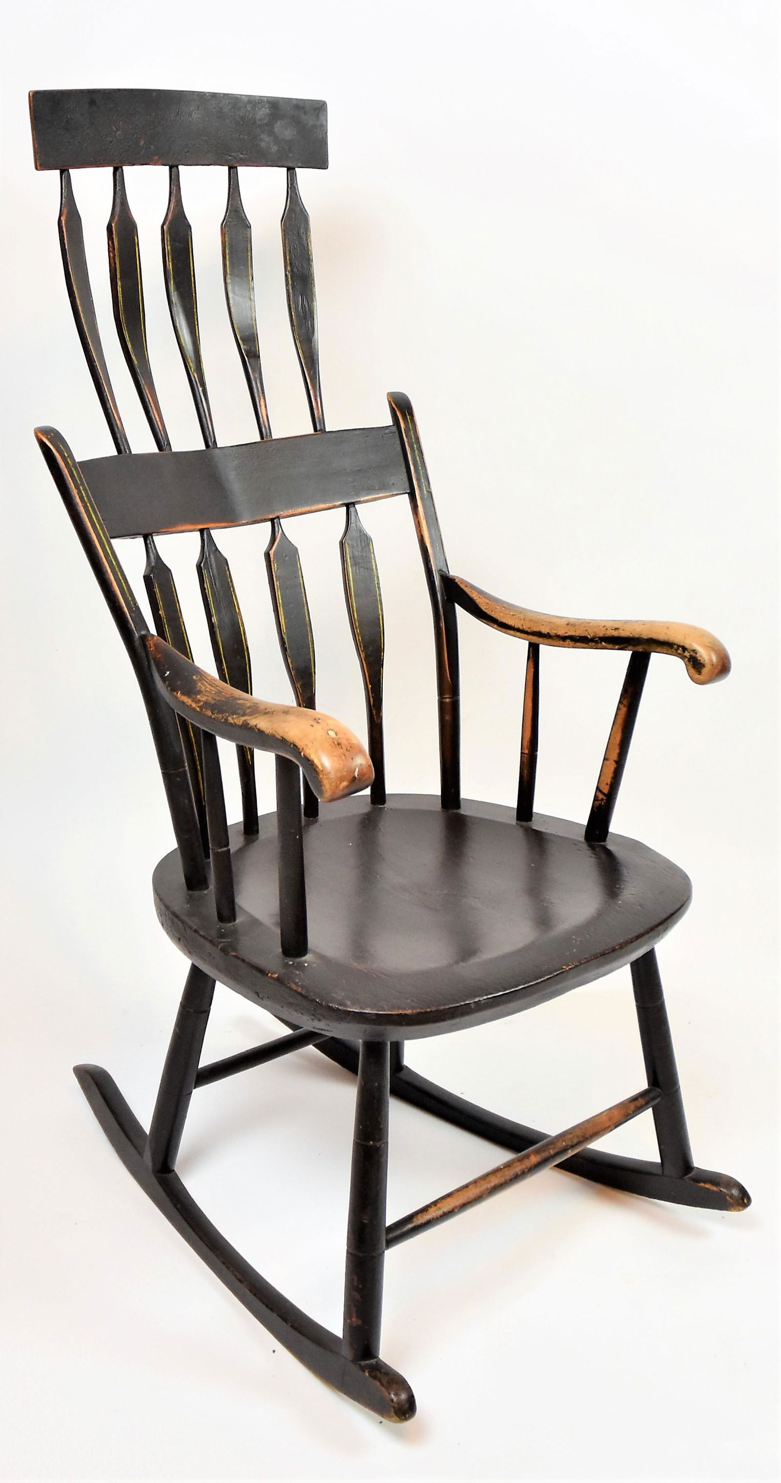 Arrow Comb-Back Rocker (1 of 9)