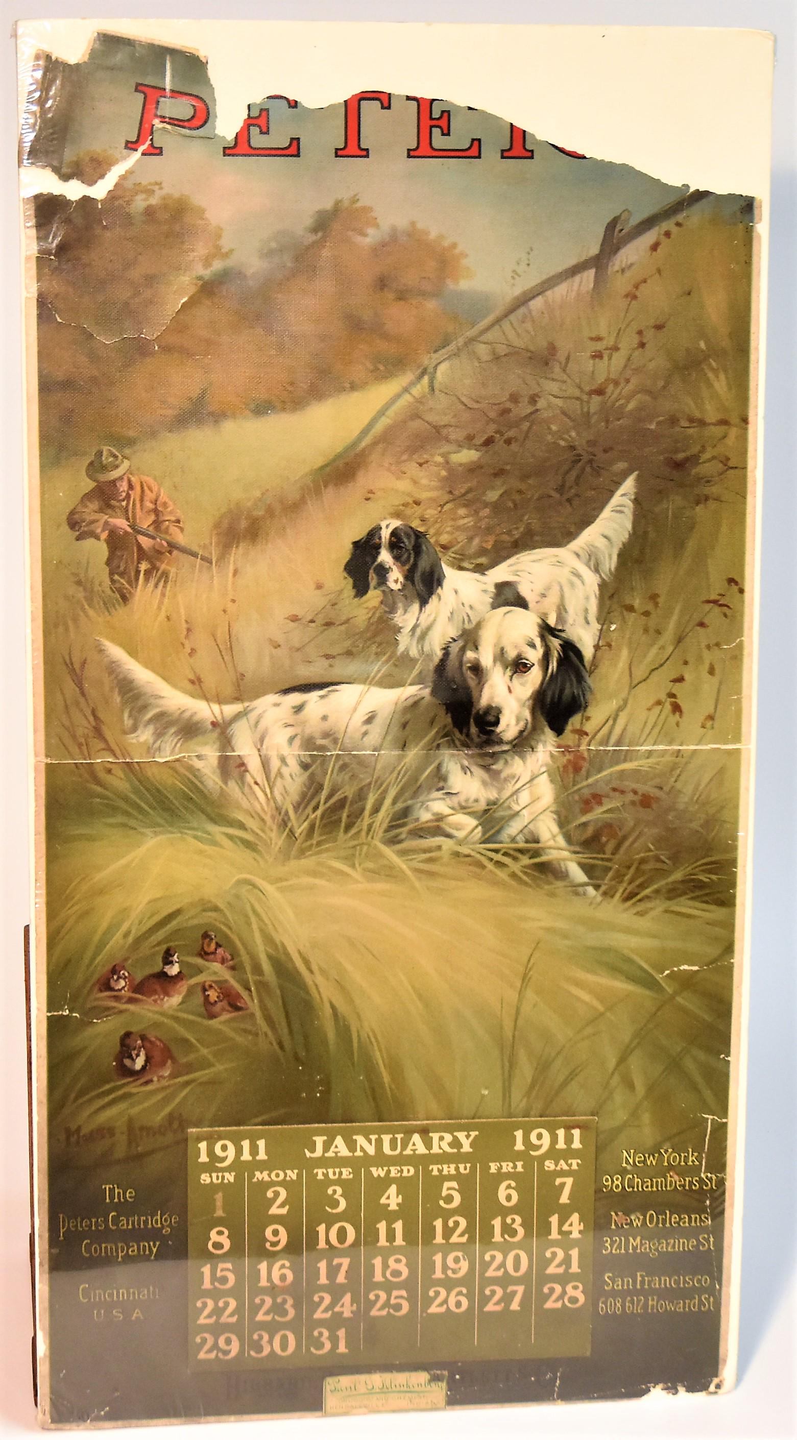 Peters 1911 Calendar (1 of 5)