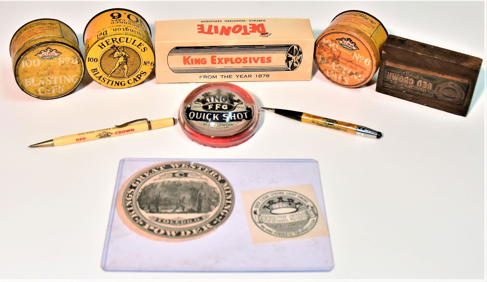 King & Hercules Powder Items (1 of 8)