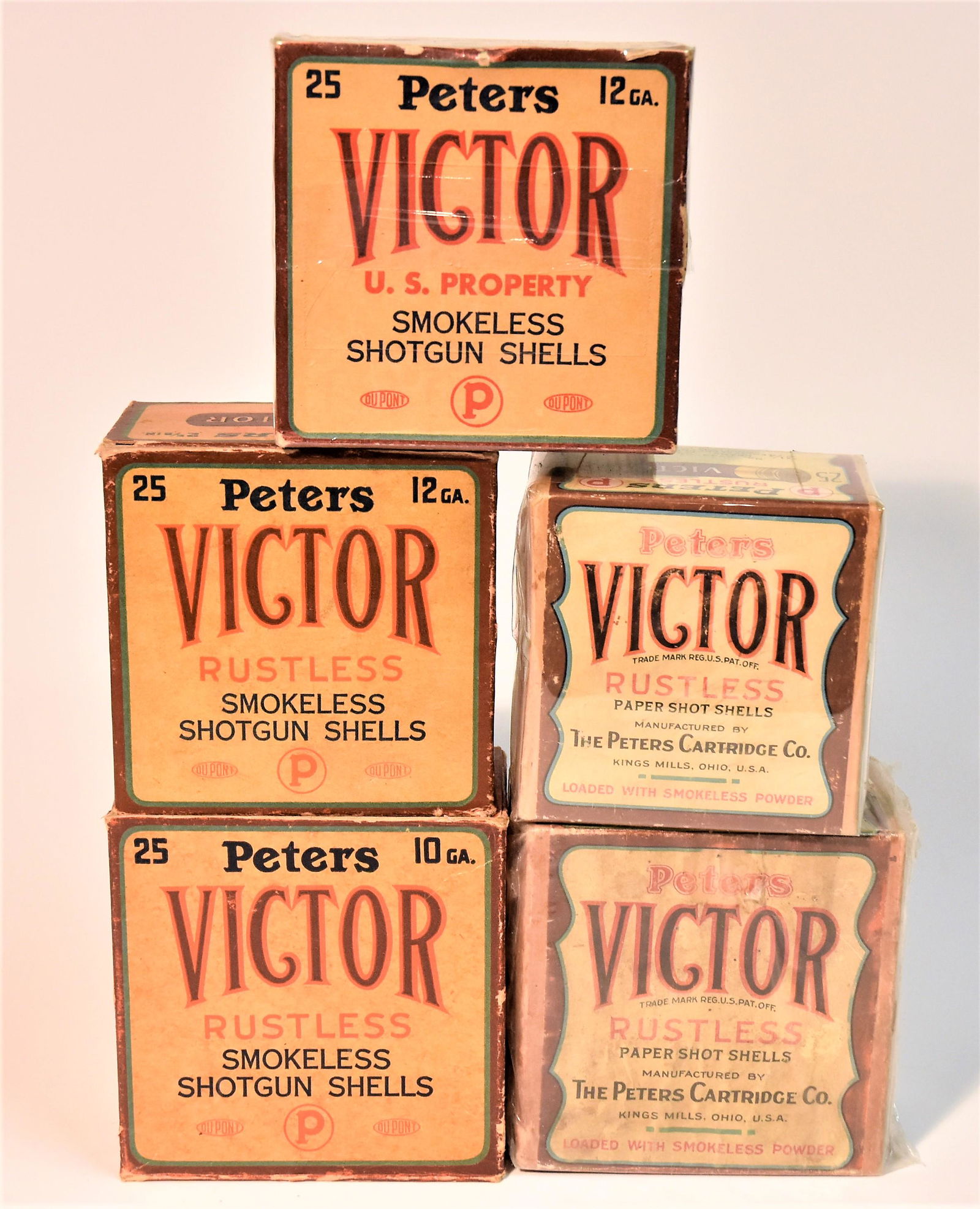 Five Peters Victor Shell Boxes (1 of 5)
