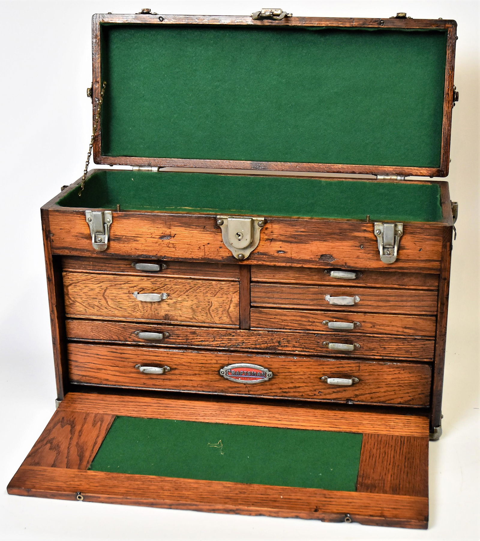 Craftsman Oak Tool Box (1 of 9)