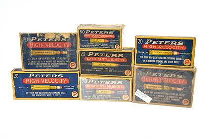 Seven Peters Full Cartridge Boxes (1 of 6)