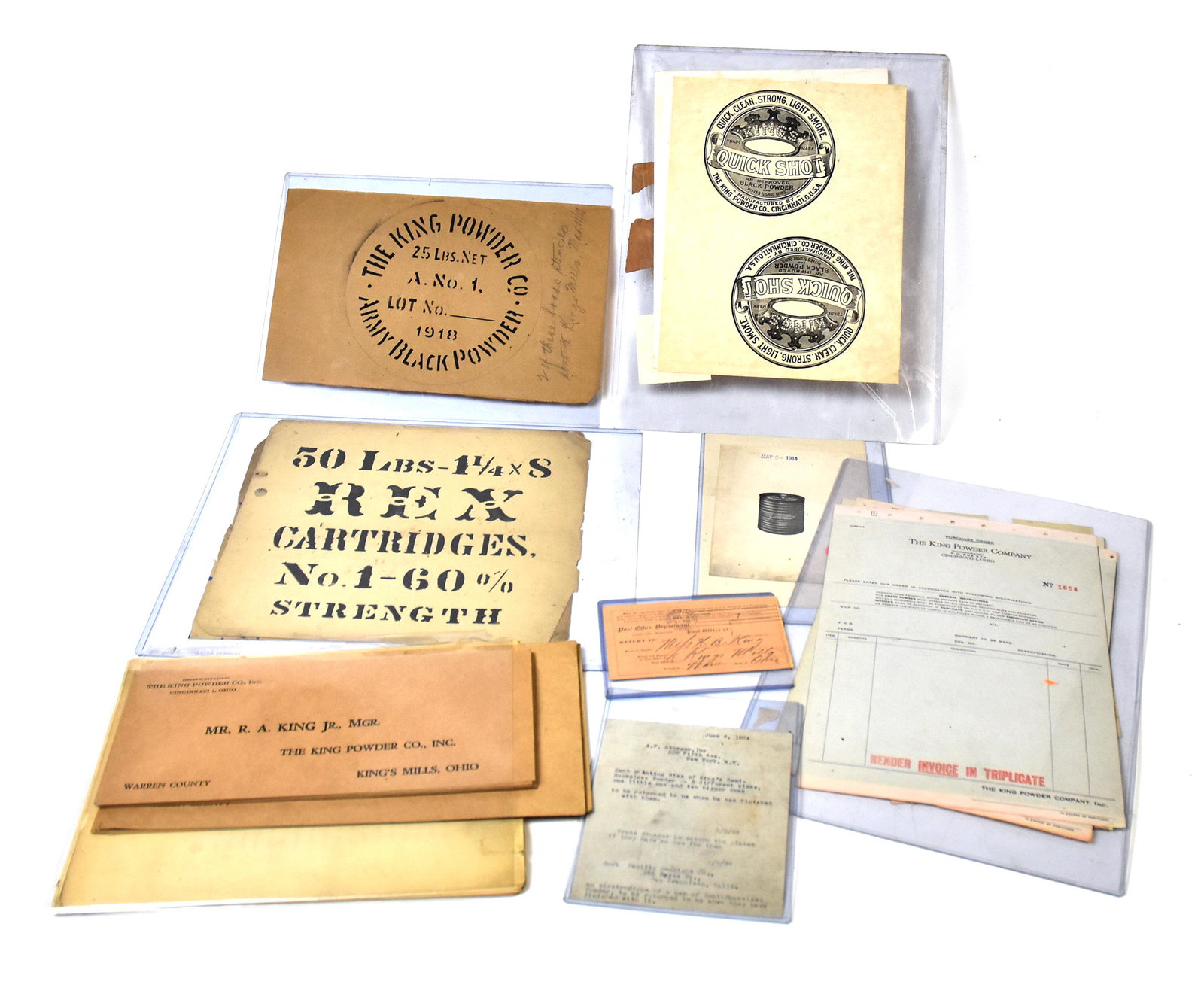 Kings Powder Paper Ephemera (1 of 15)