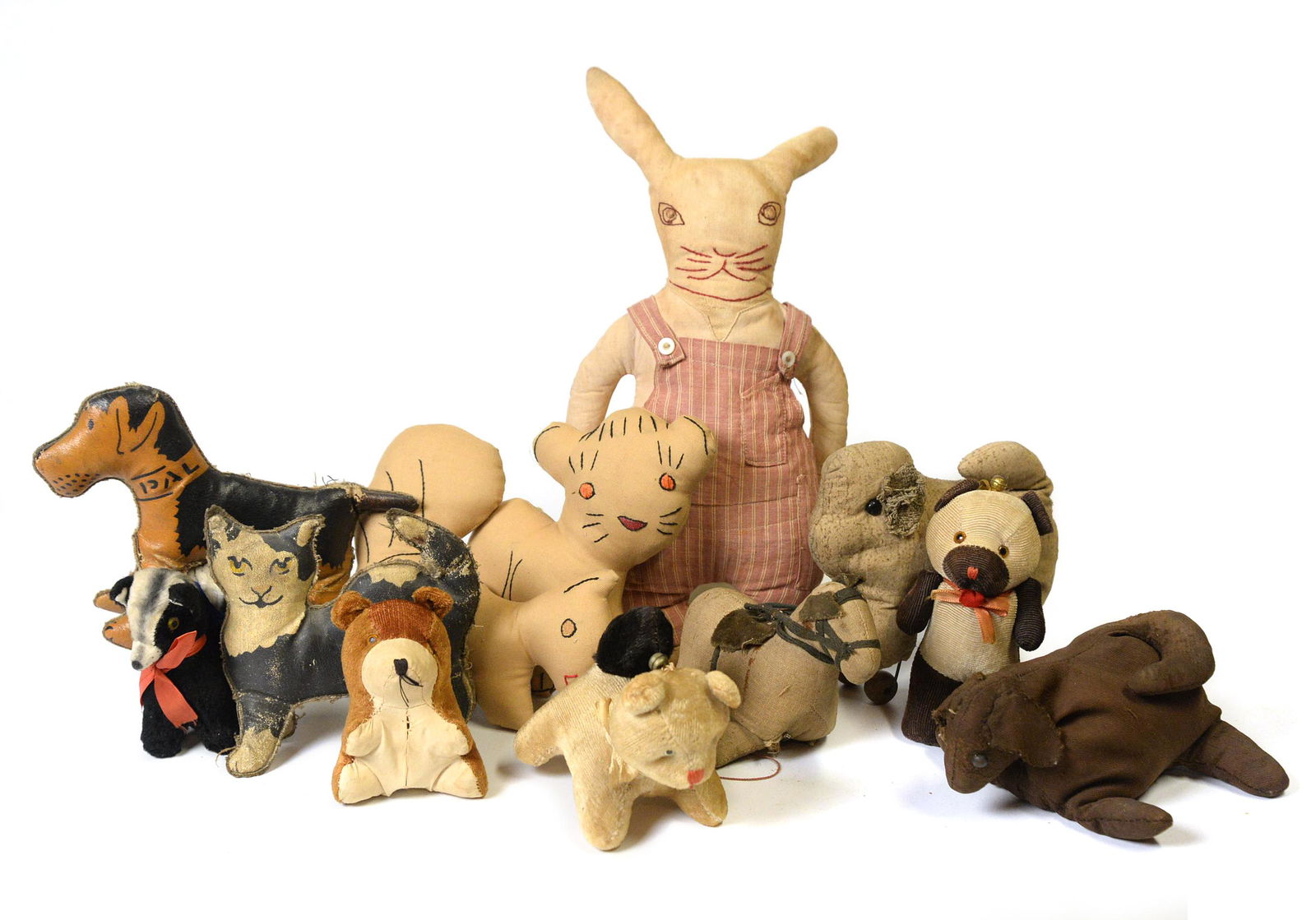 Twelve Early Stuffed Animals (1 of 12)
