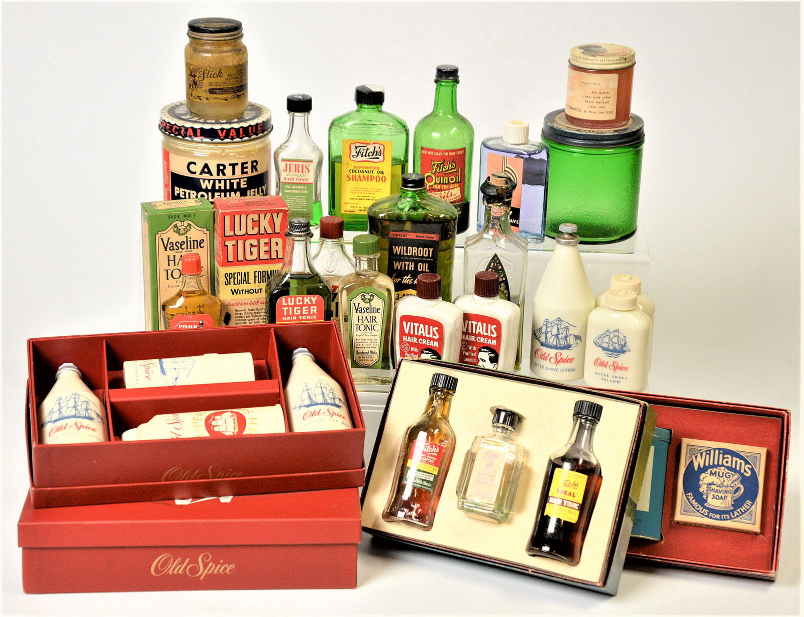 Huge Lot of Barber Shop Tonics Plus (1 of 13)