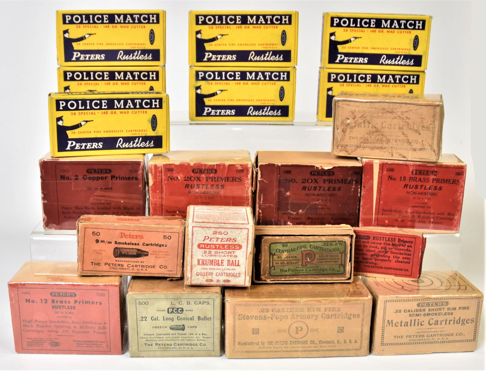 Lot of Peters Cartridge Boxes (1 of 6)