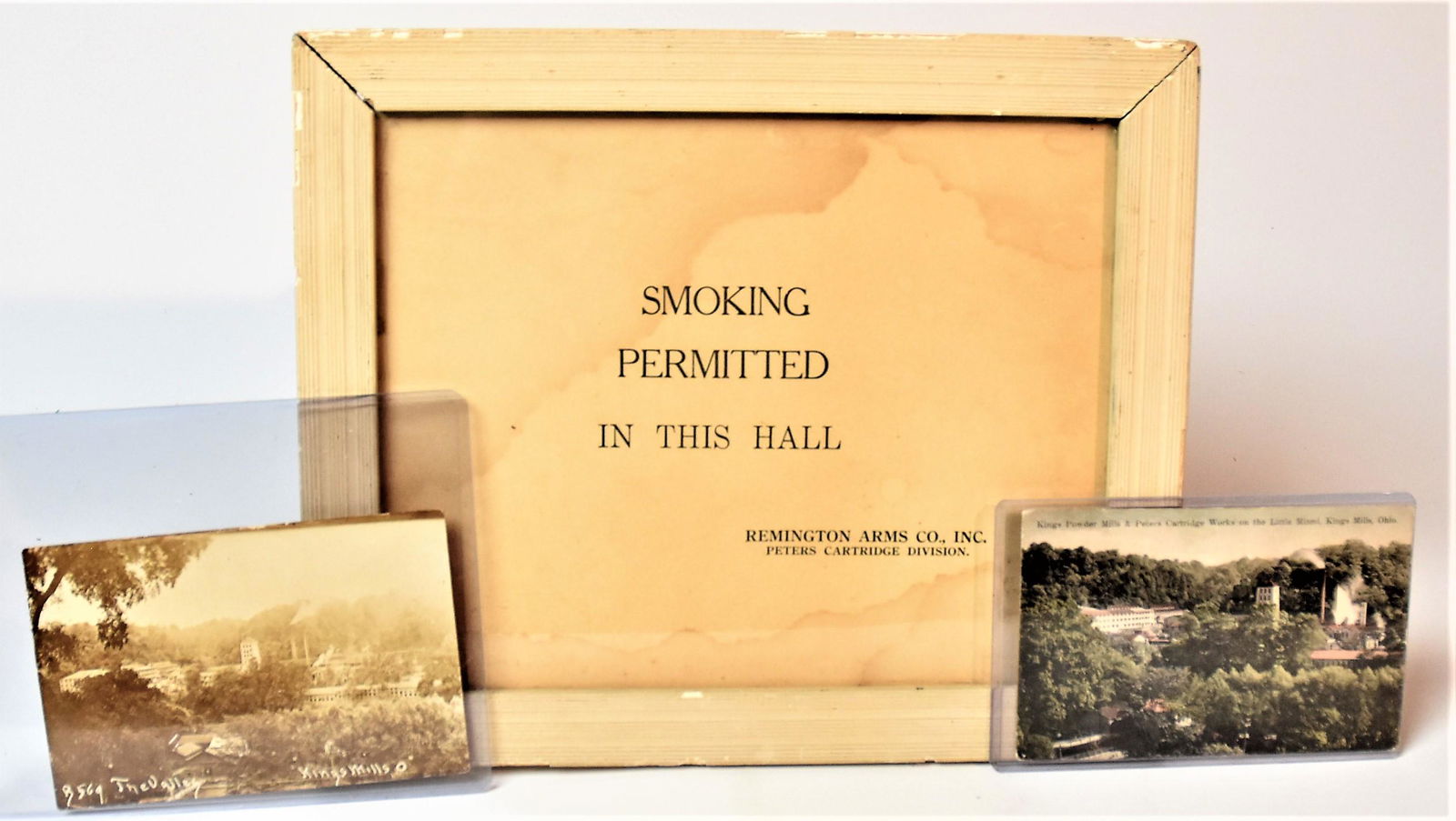 Two Post Cards & Smoking Sign (1 of 6)