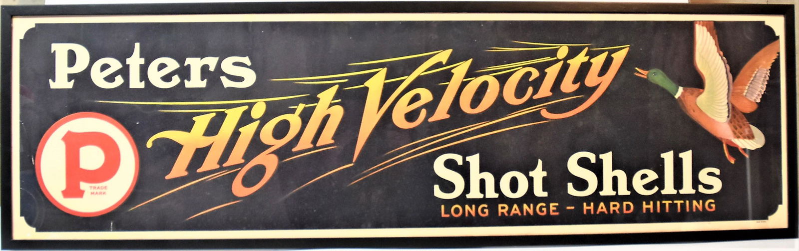Original Early Peters High Velocity Shot Shells Poster (1 of 6)