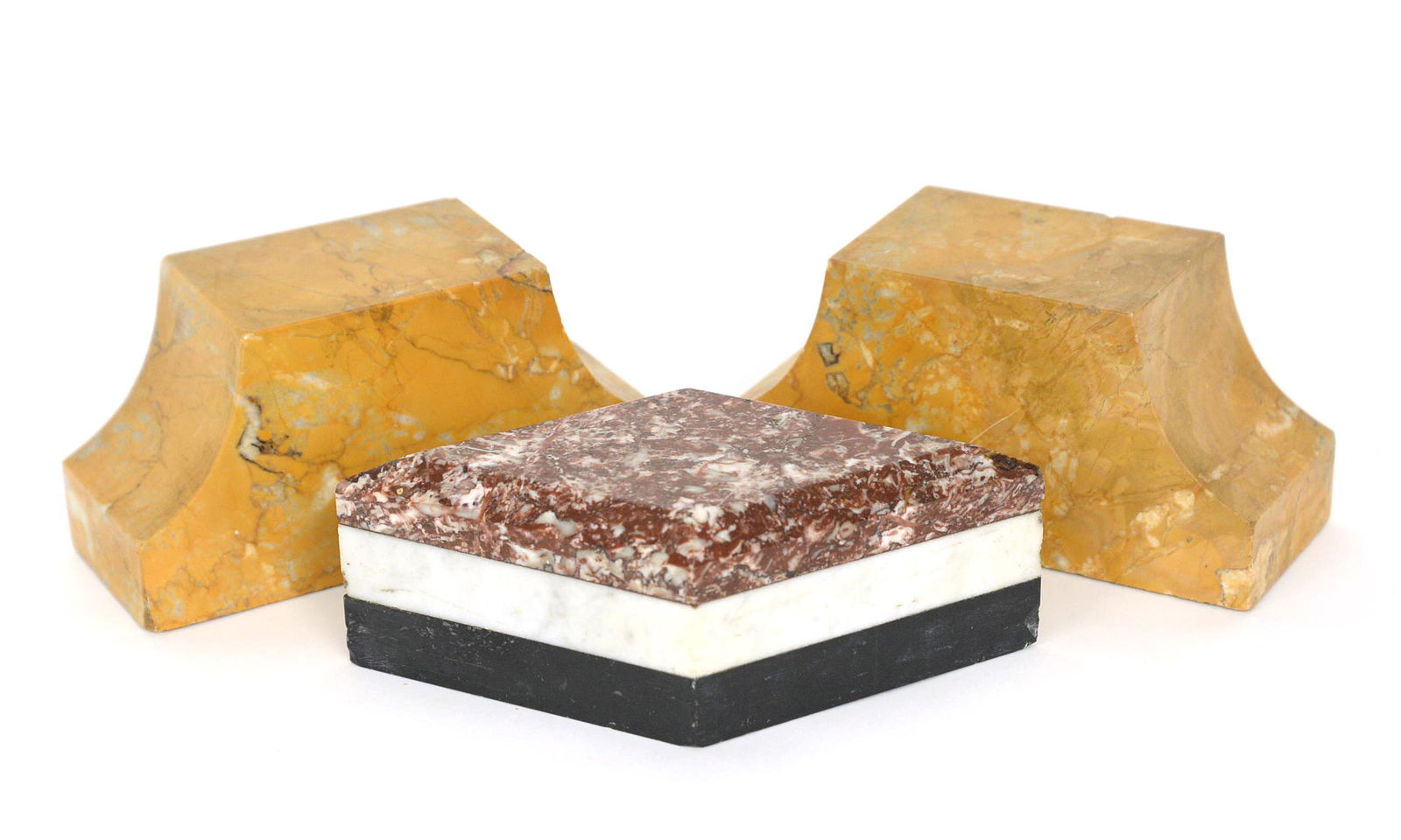 Three Marble Table Ornaments (1 of 8)