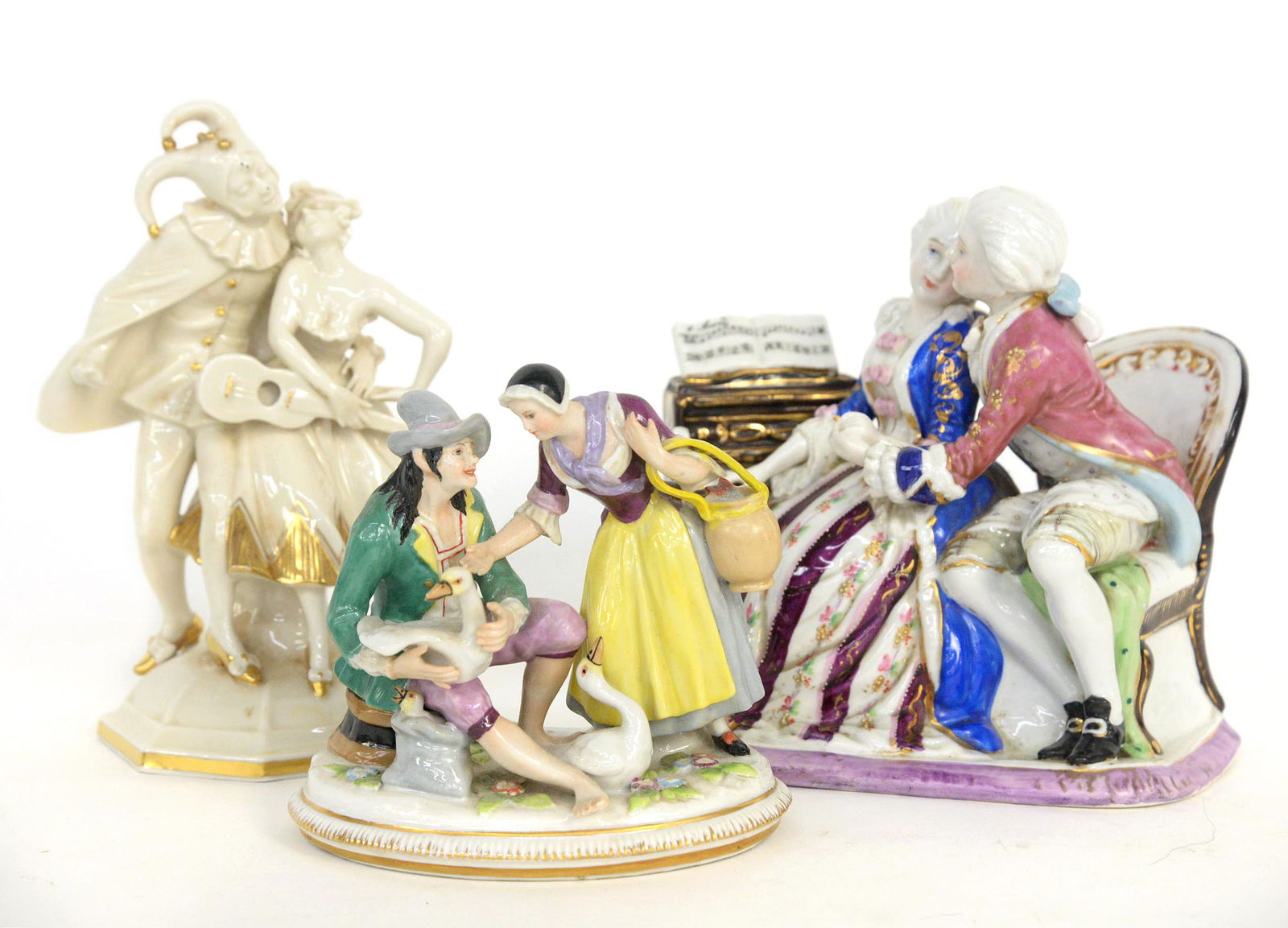 Three Dresden Porcelain Groups (1 of 13)