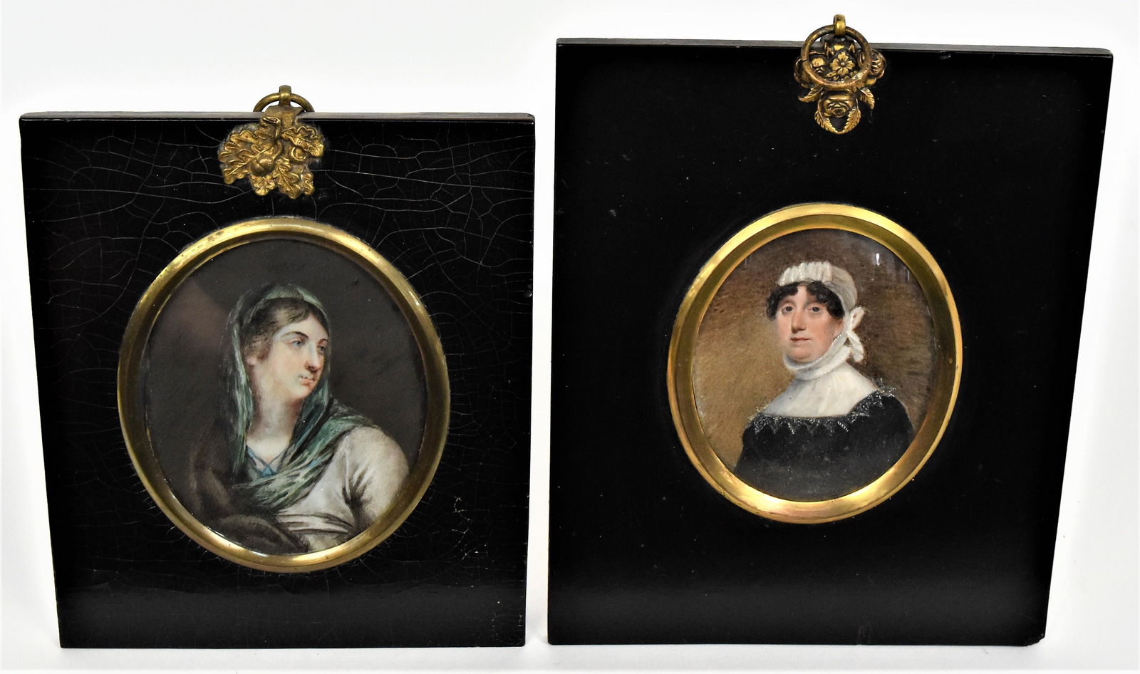 Two Miniature Portrait Paintings (1 of 6)