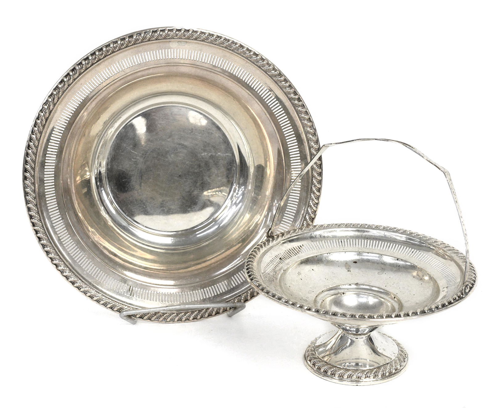 Sterling Basket & Bowl (1 of 7)