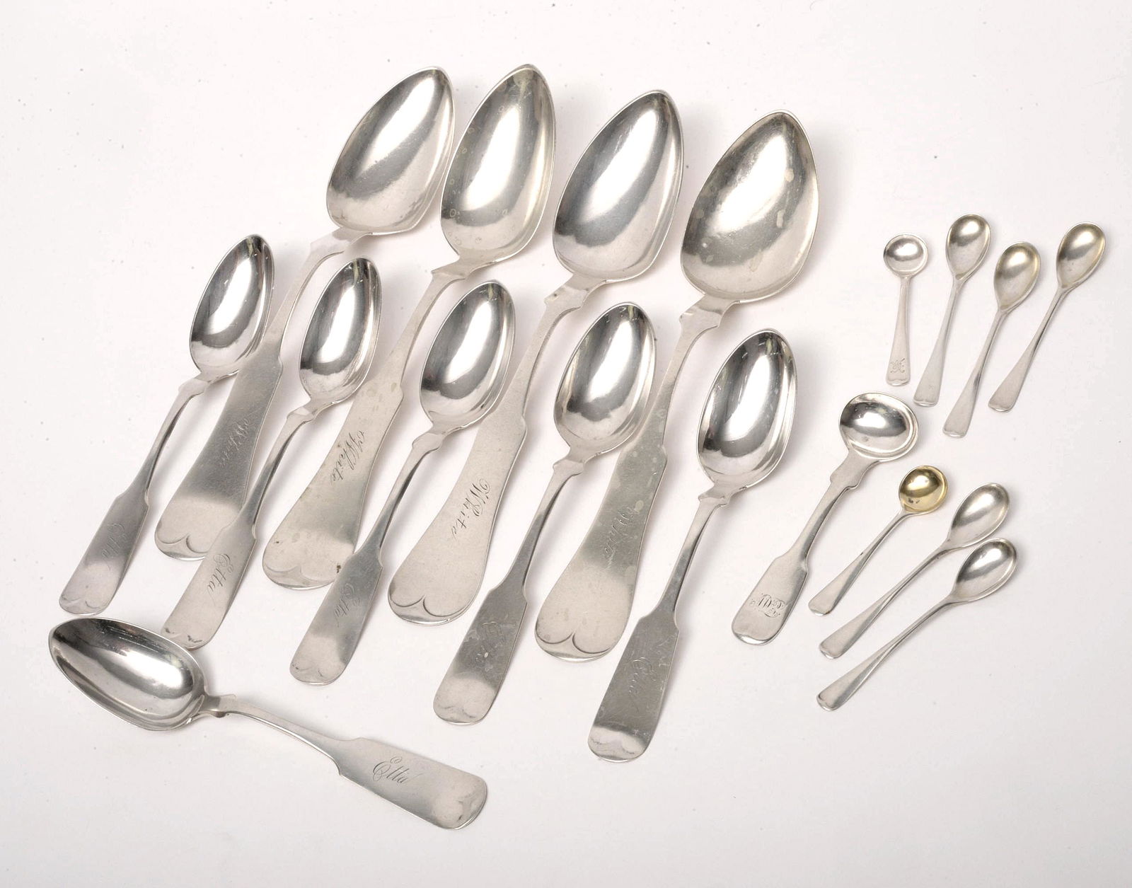 Coin Silver & Sterling Spoons (1 of 11)