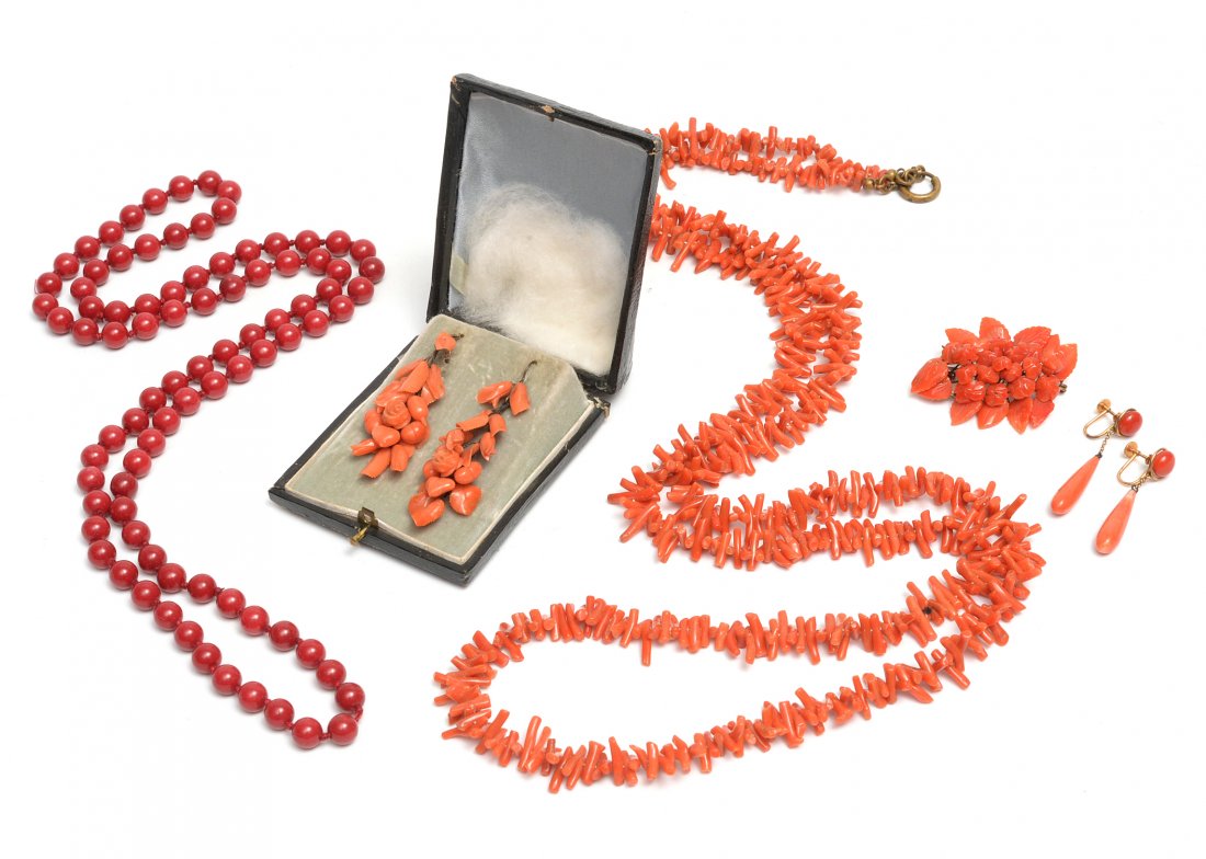 Coral  & Jade Jewelry (1 of 13)