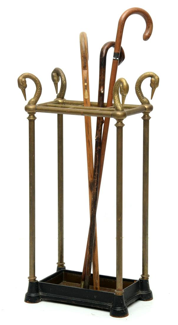 Brass Cane Holder (1 of 5)