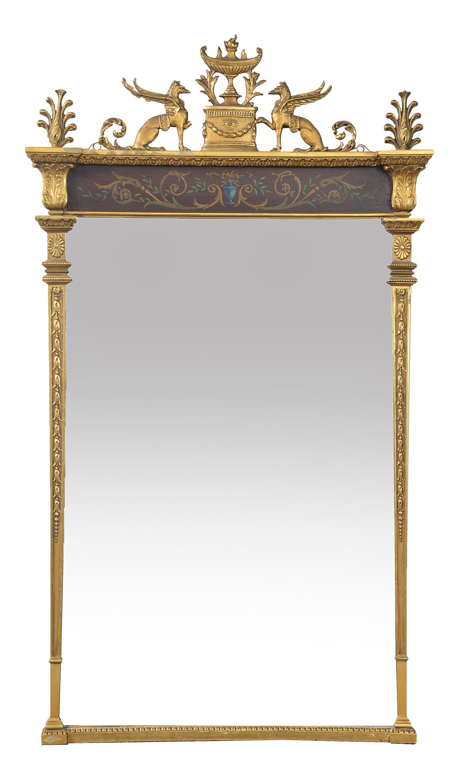 Regency Style Gilt Mirror (1 of 6)