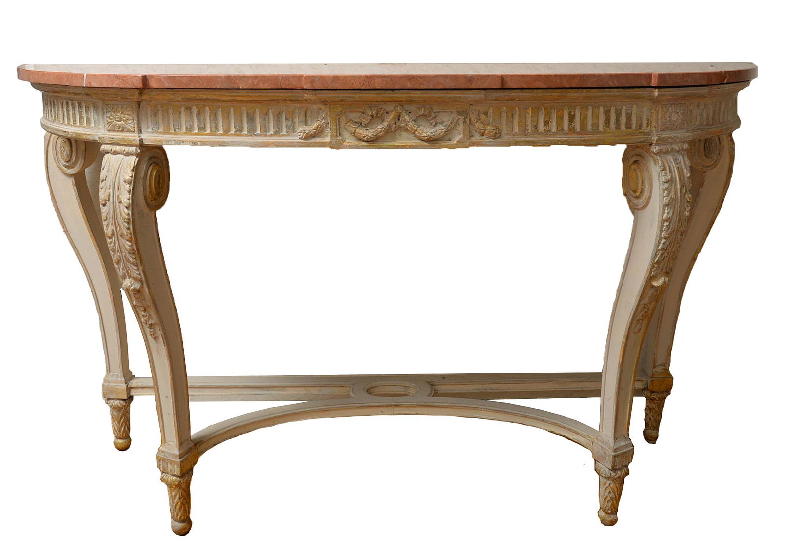 Marble Top Console Table (1 of 5)