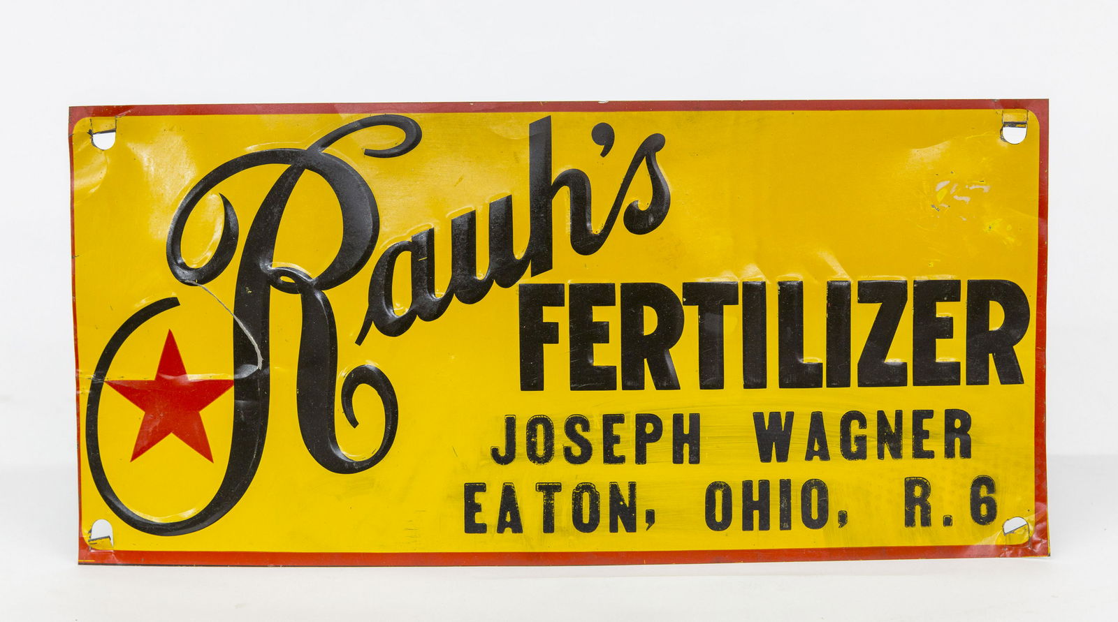 Rauh's Fertilizer, Eaton OH. Sign (1 of 5)