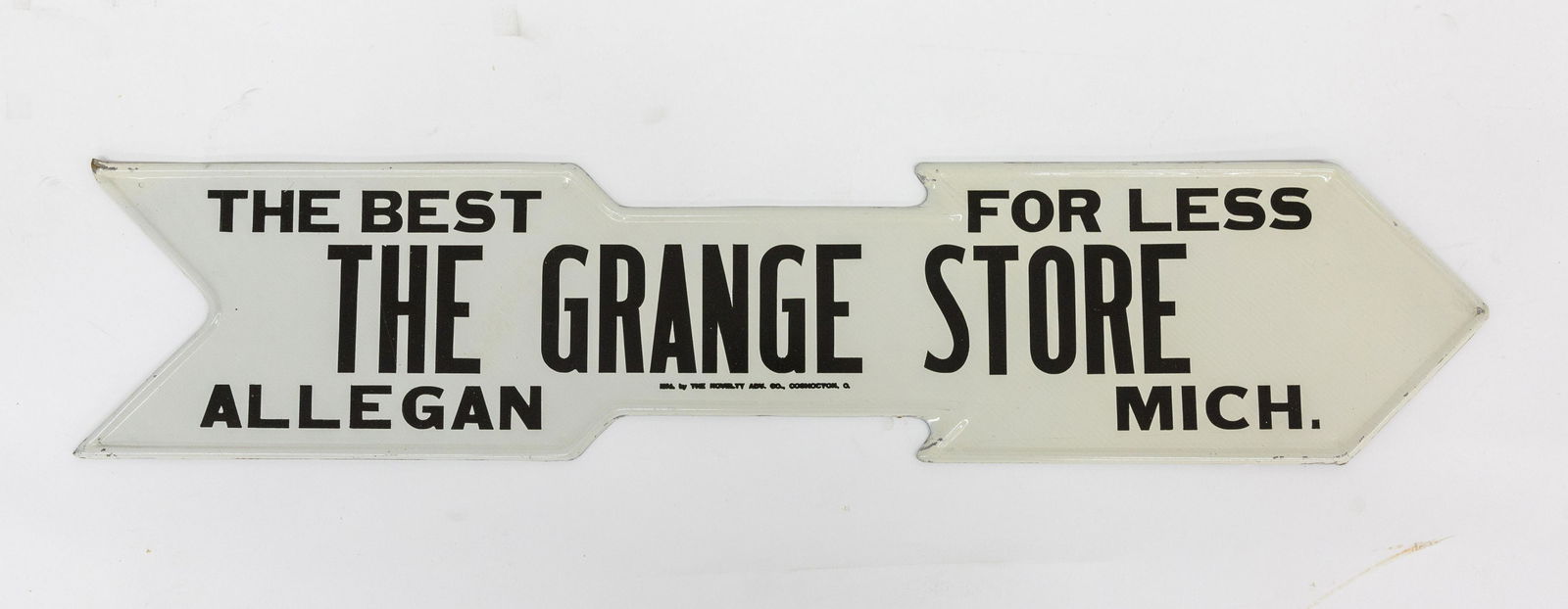 Grange Store, Allegan, Mich Arrow Sign (1 of 7)
