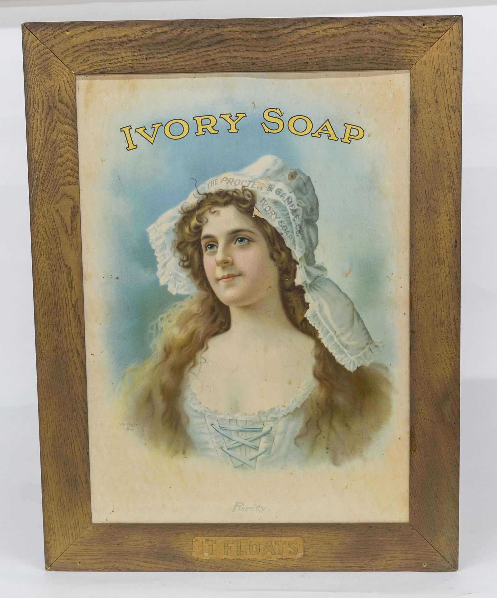 Early Ivory Soap Chromolithograph Sign (1 of 9)