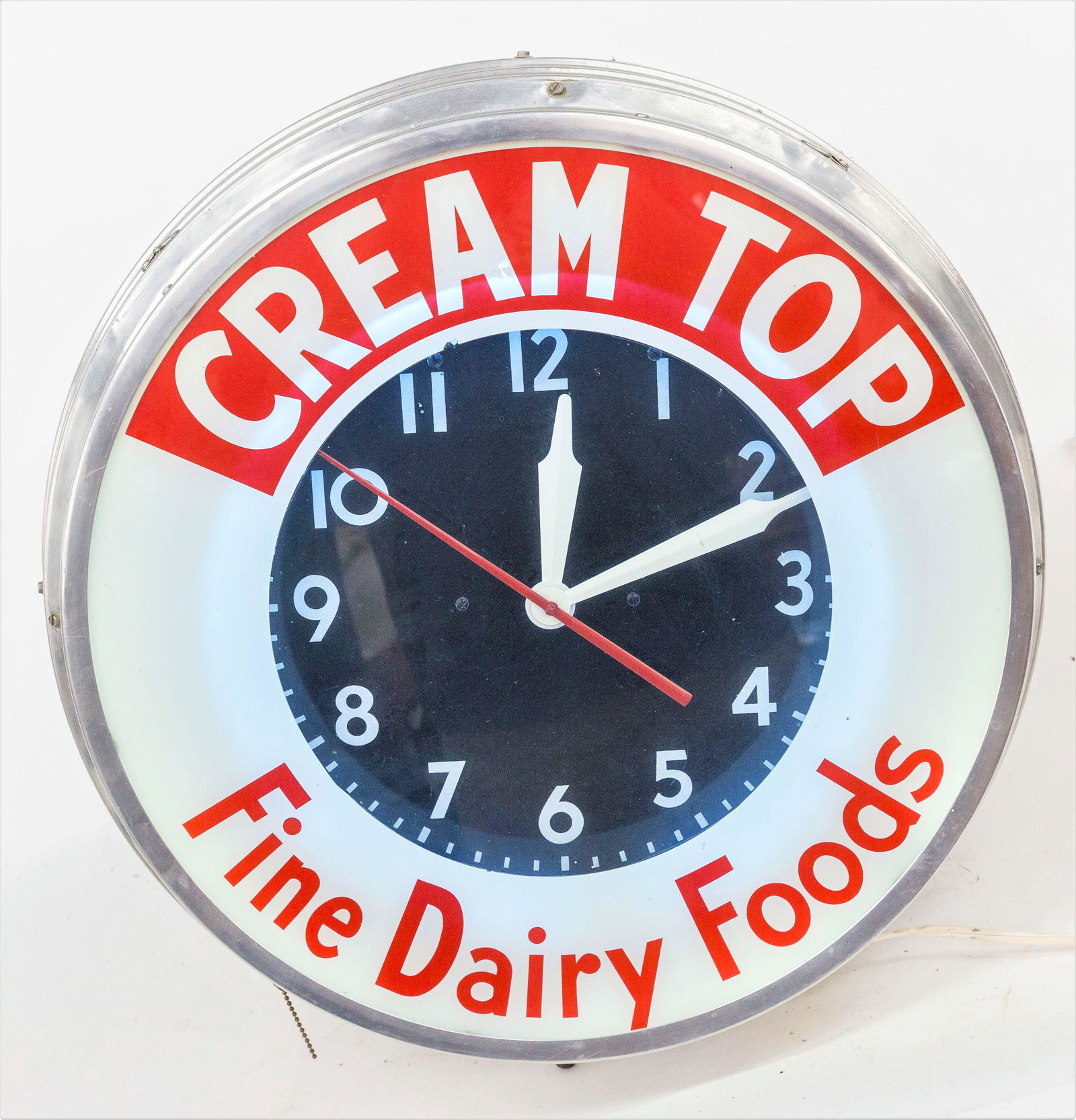 Cream Top Dairy Neon Clock (1 of 8)