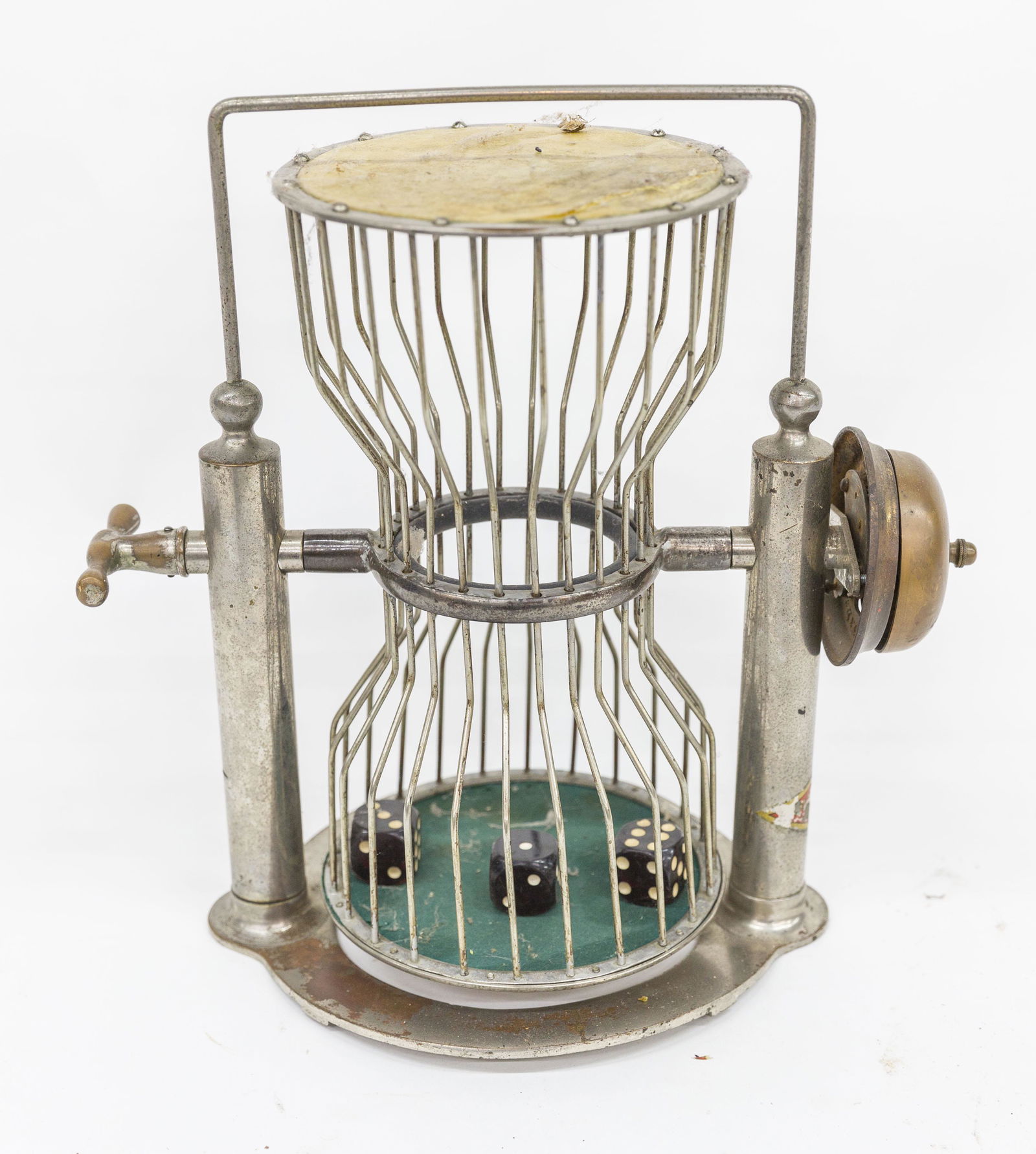 Chuck-A-Luck Caged Dice Gambling Device (1 of 12)