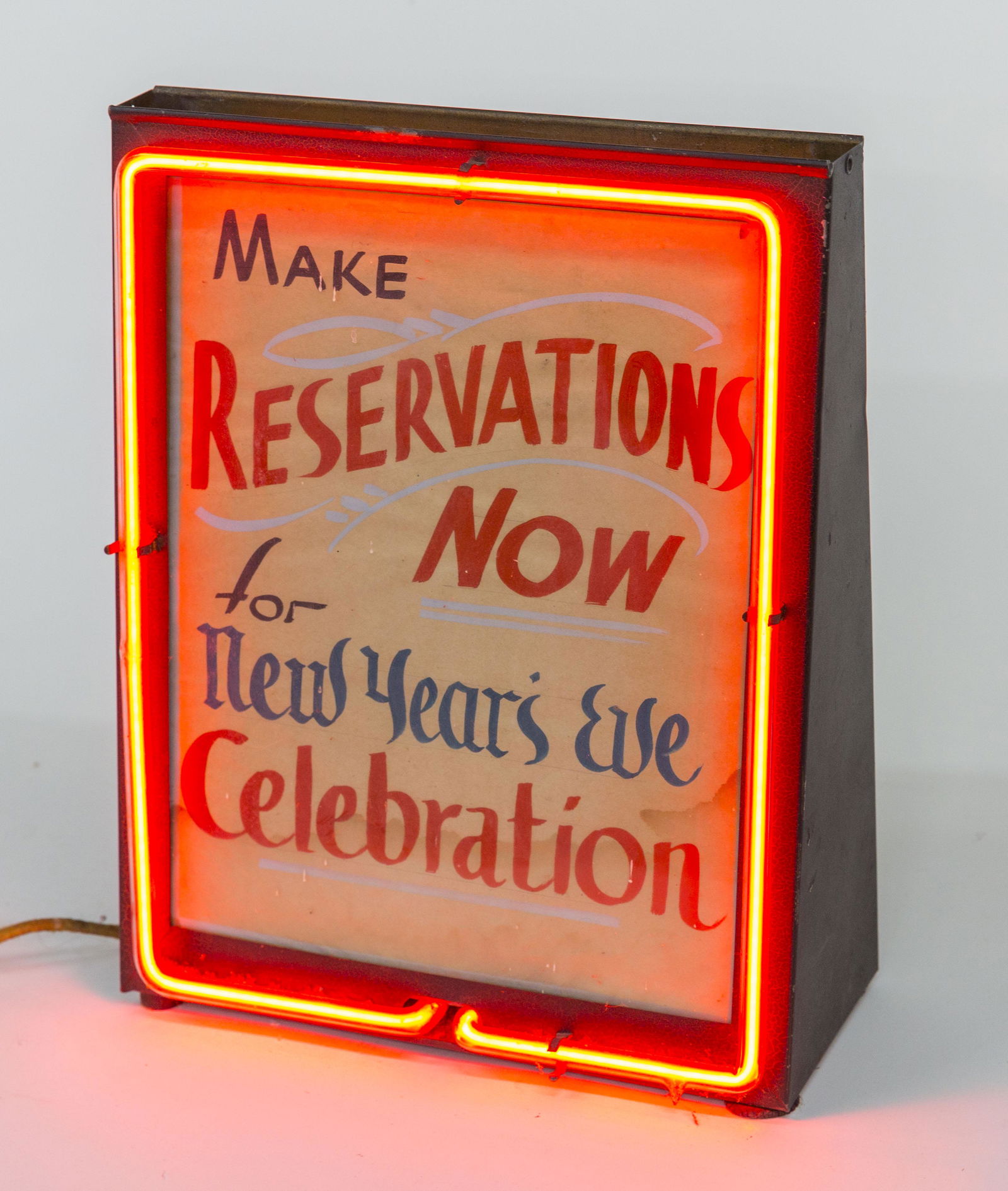 Red Neon Restaurant Sign (1 of 6)