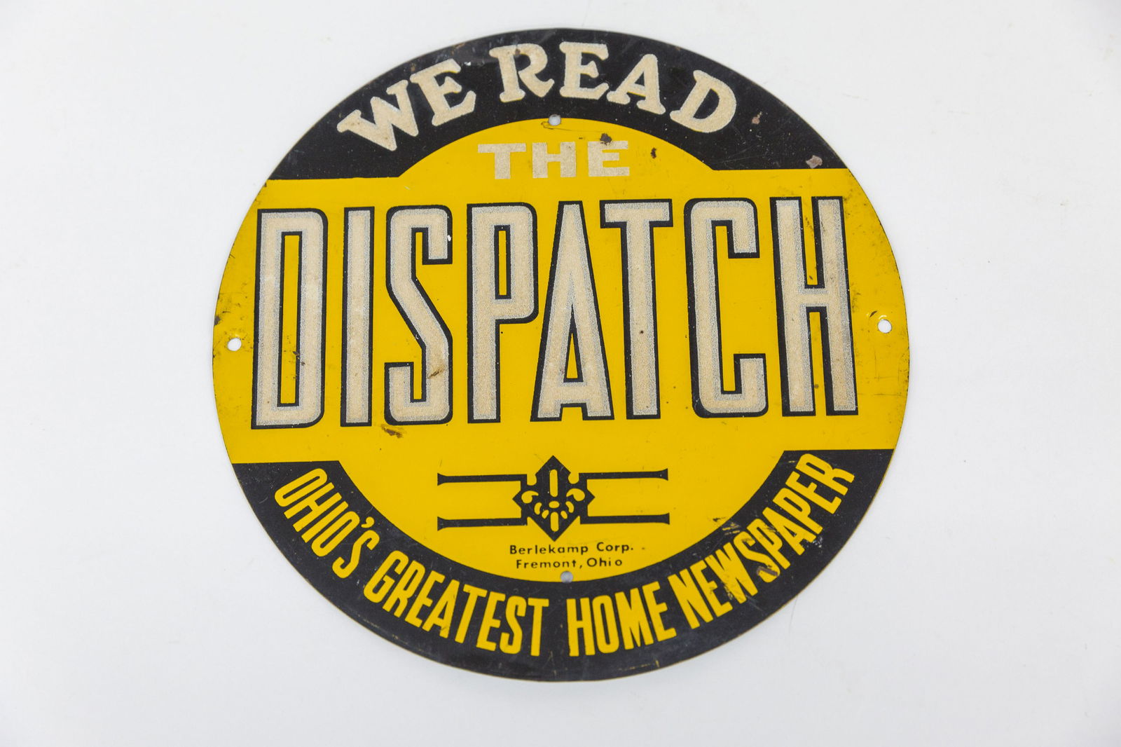 We Read The Dispatch Newspaper Fremont OH. Sign (1 of 5)