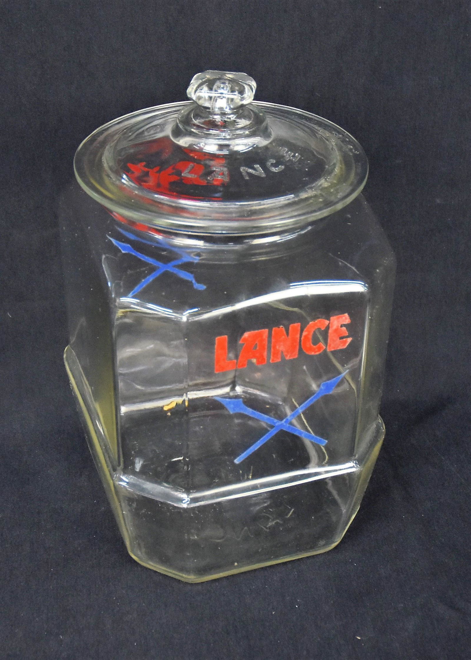 Lance Glass Store Counter Jar (1 of 3)