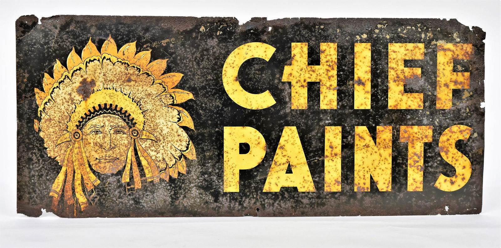 Chief Paints Tin Sign (1 of 4)