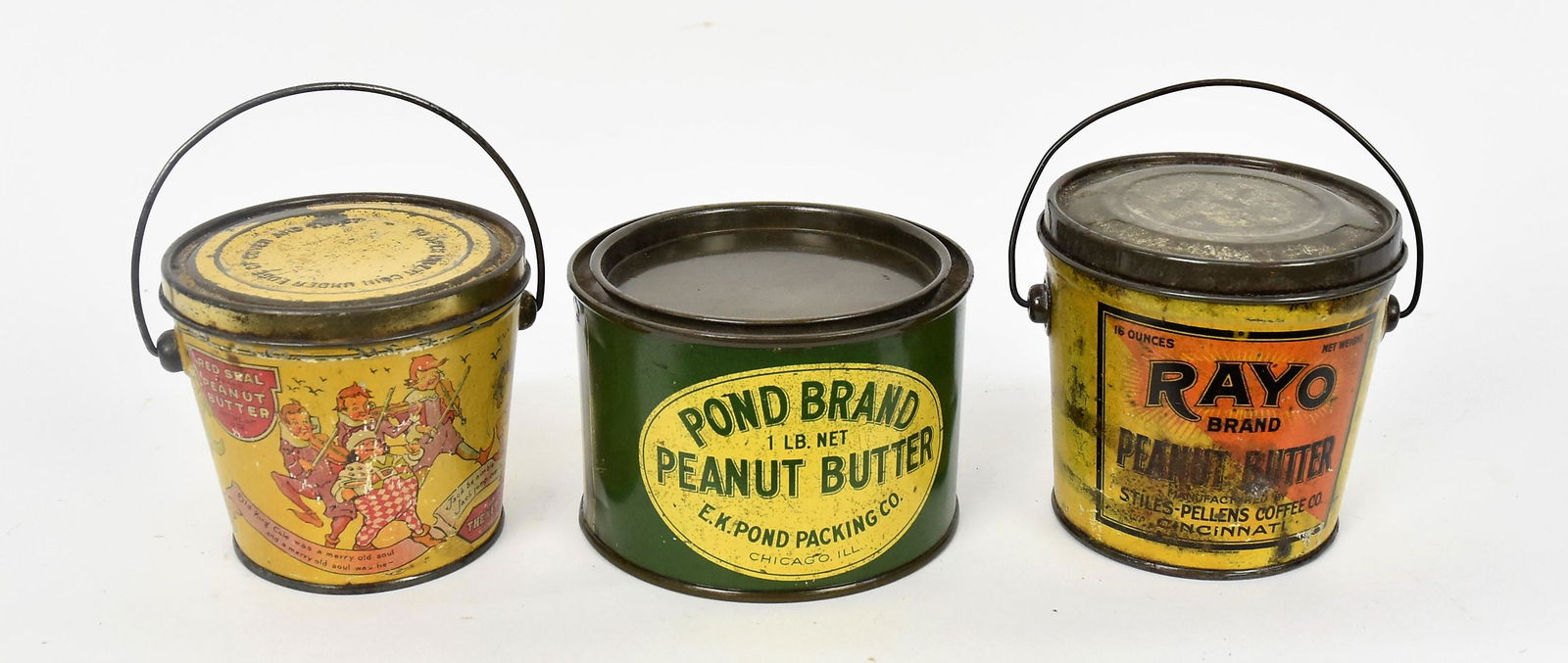Three Early Peanut Butter Tins (1 of 8)