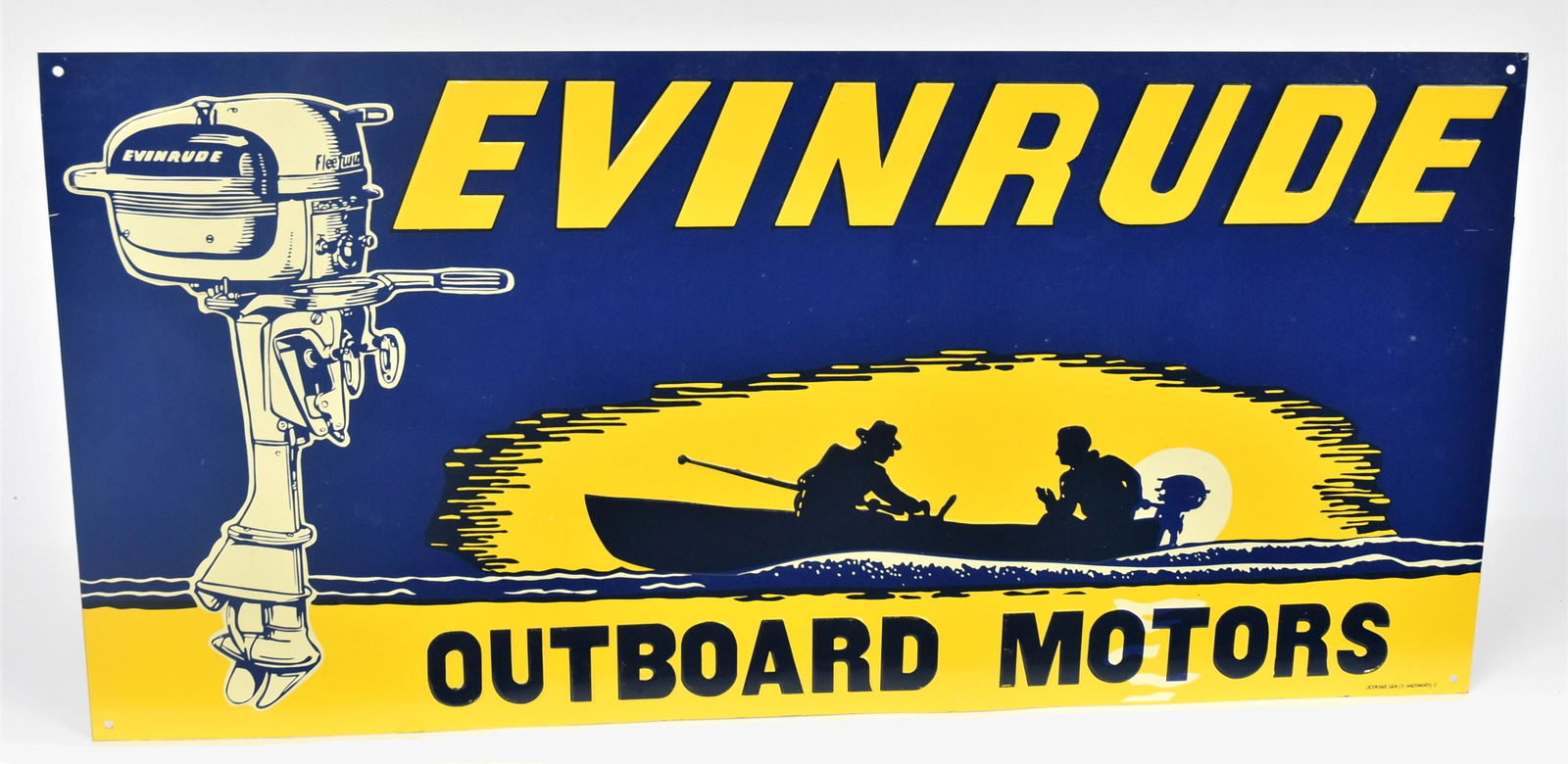 Evinrude Outboard Motor Sign (1 of 5)