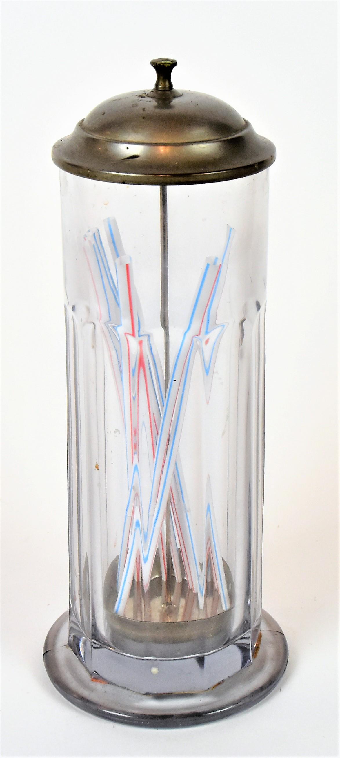 Glass Soda Fountain Straw Dispenser (1 of 7)