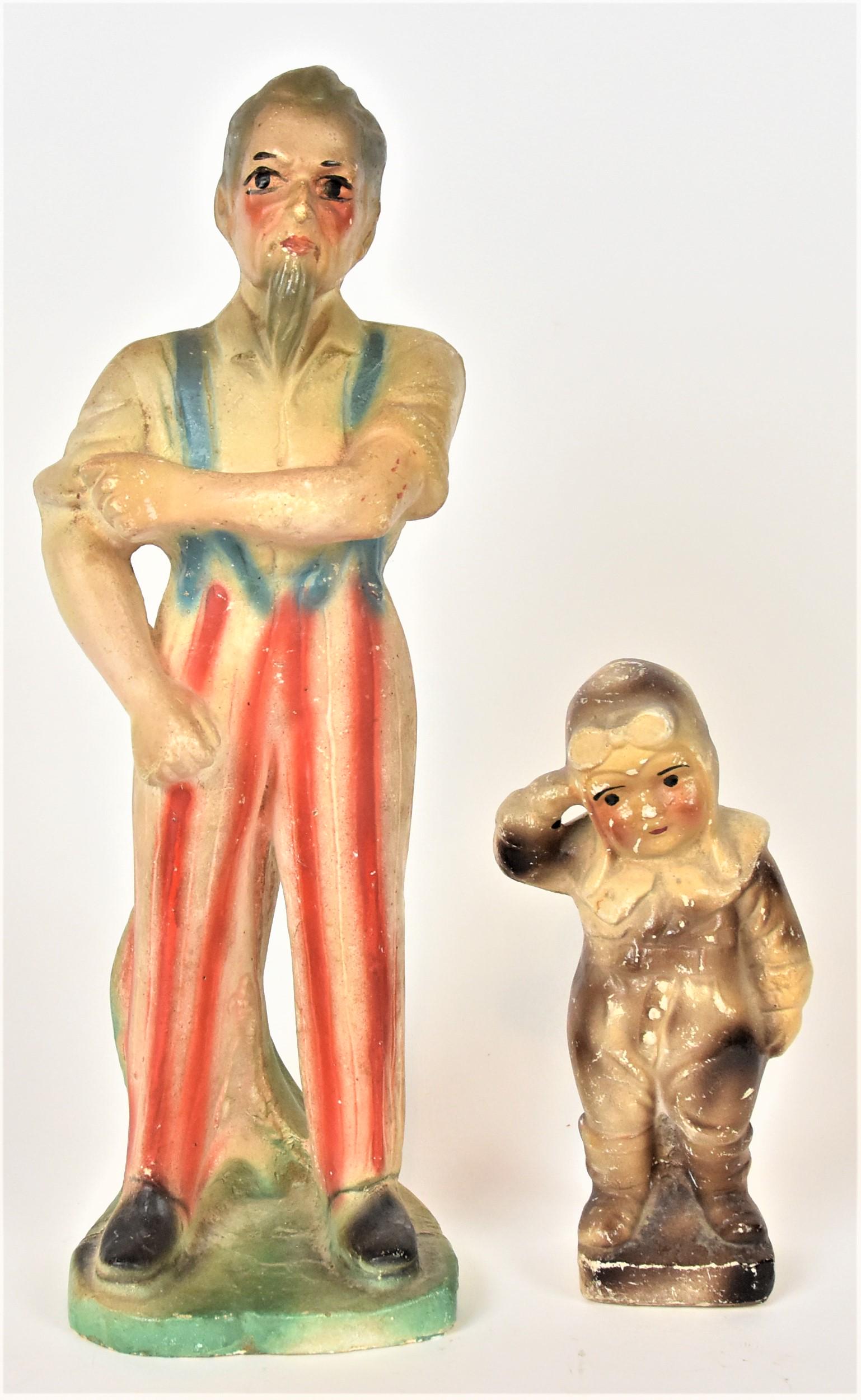 Uncle Sam & Pilot Carnival Chalk Figures (1 of 6)