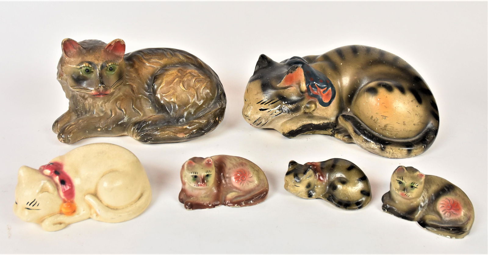 Six Carnival Chalk Cats (1 of 7)