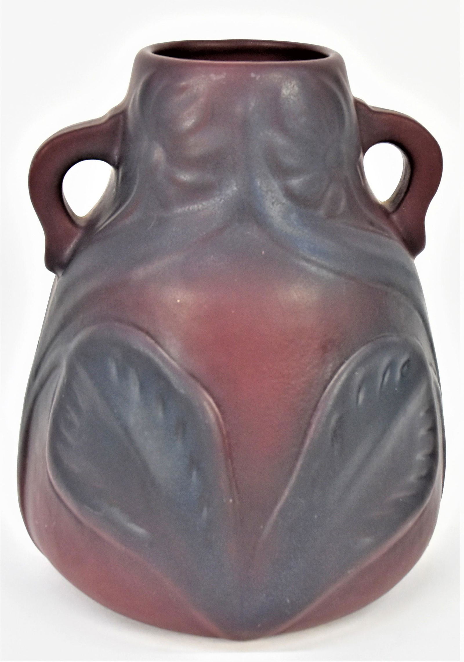 Van Briggle Arts & Crafts Handled Vase (1 of 4)