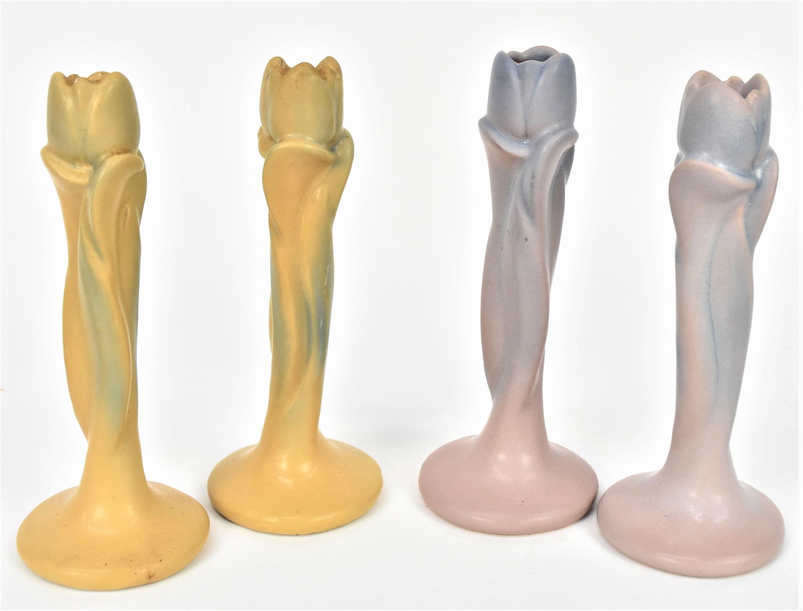 Two Pair Van Briggle Candlesticks (1 of 4)