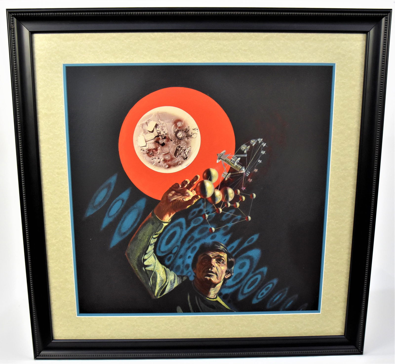 Richard Powers Sci Fi Cover Art Painting (1 of 5)