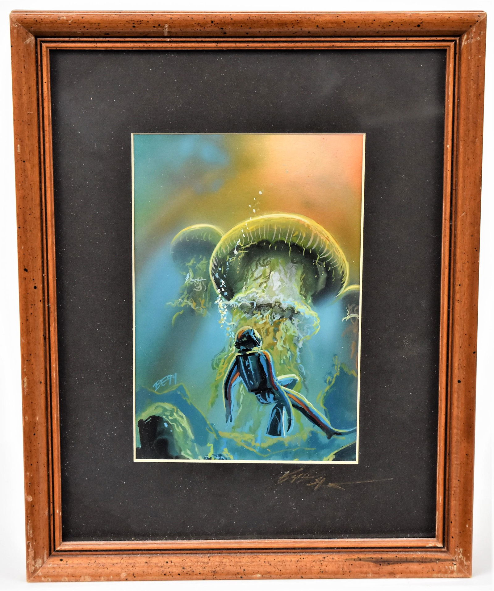 B. Eggleton Sci Fi Cover Art Painting (1 of 6)