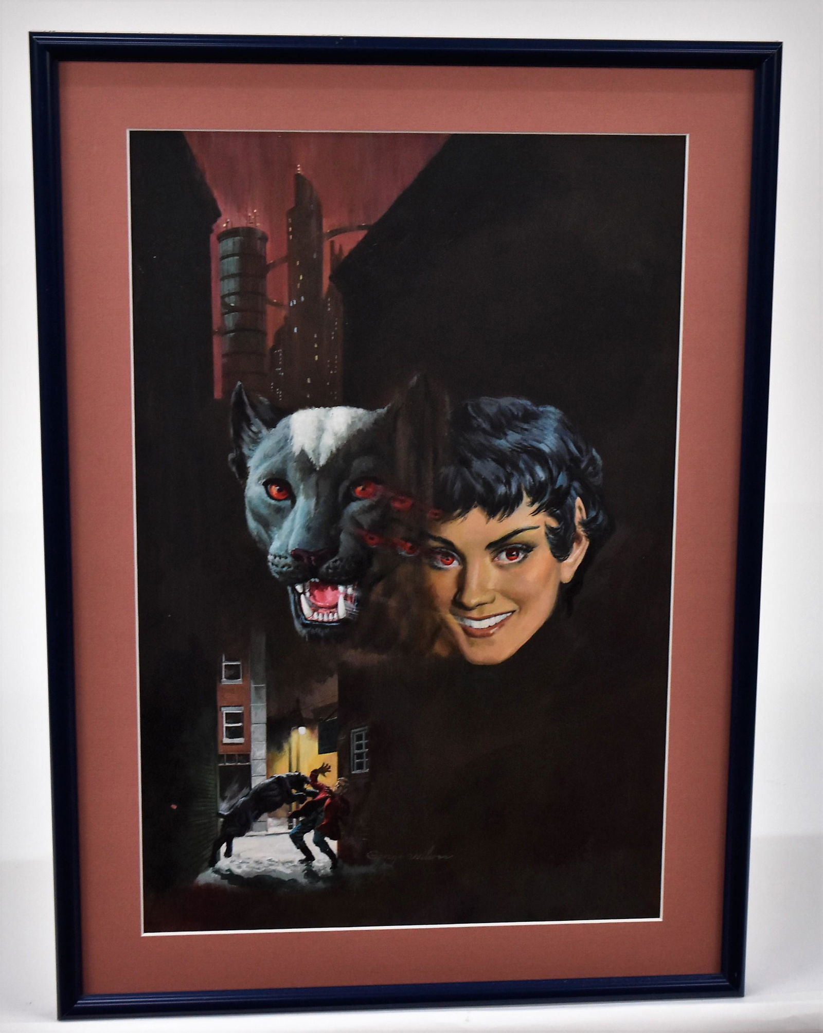 George Wilson Horror Cover Art Painting (1 of 5)
