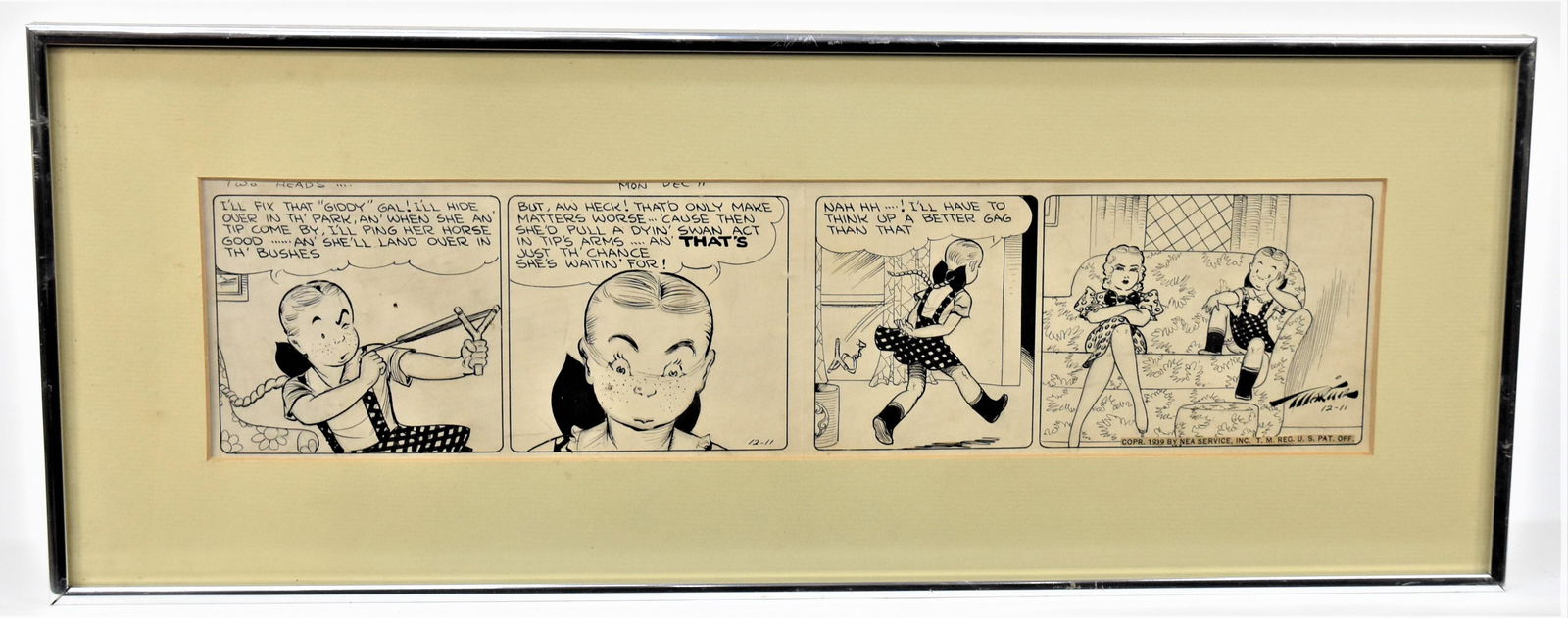 Edgar Martin Comic Strip Art (1 of 4)