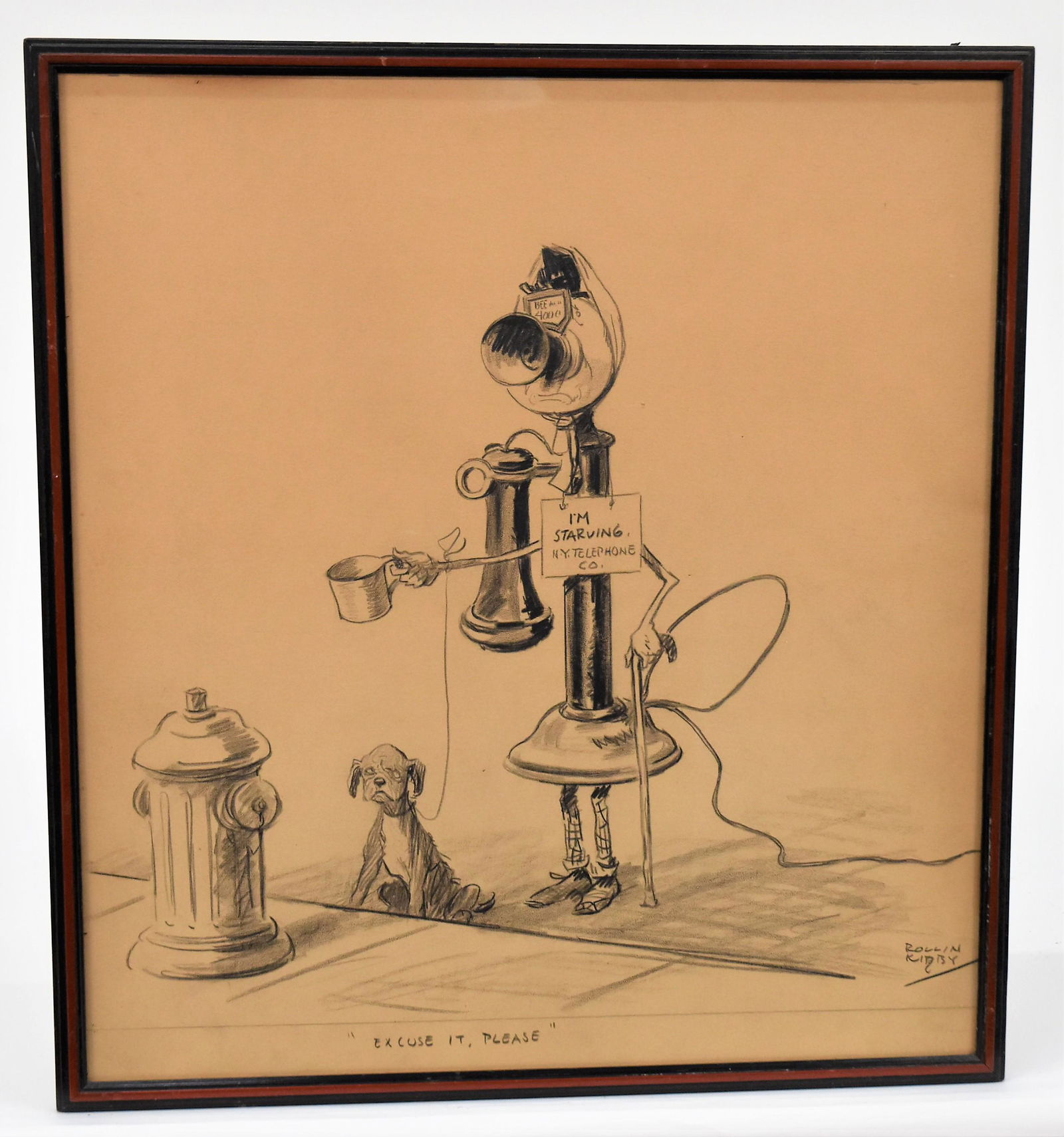 Rollin Kirby Editorial Comic Art (1 of 4)