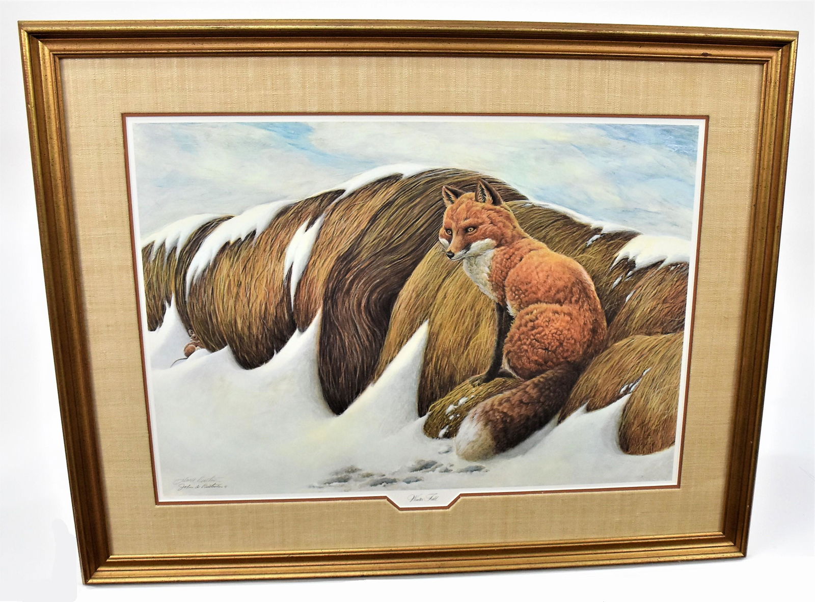 John A. Ruthven Red  Fox Lithograph (1 of 4)