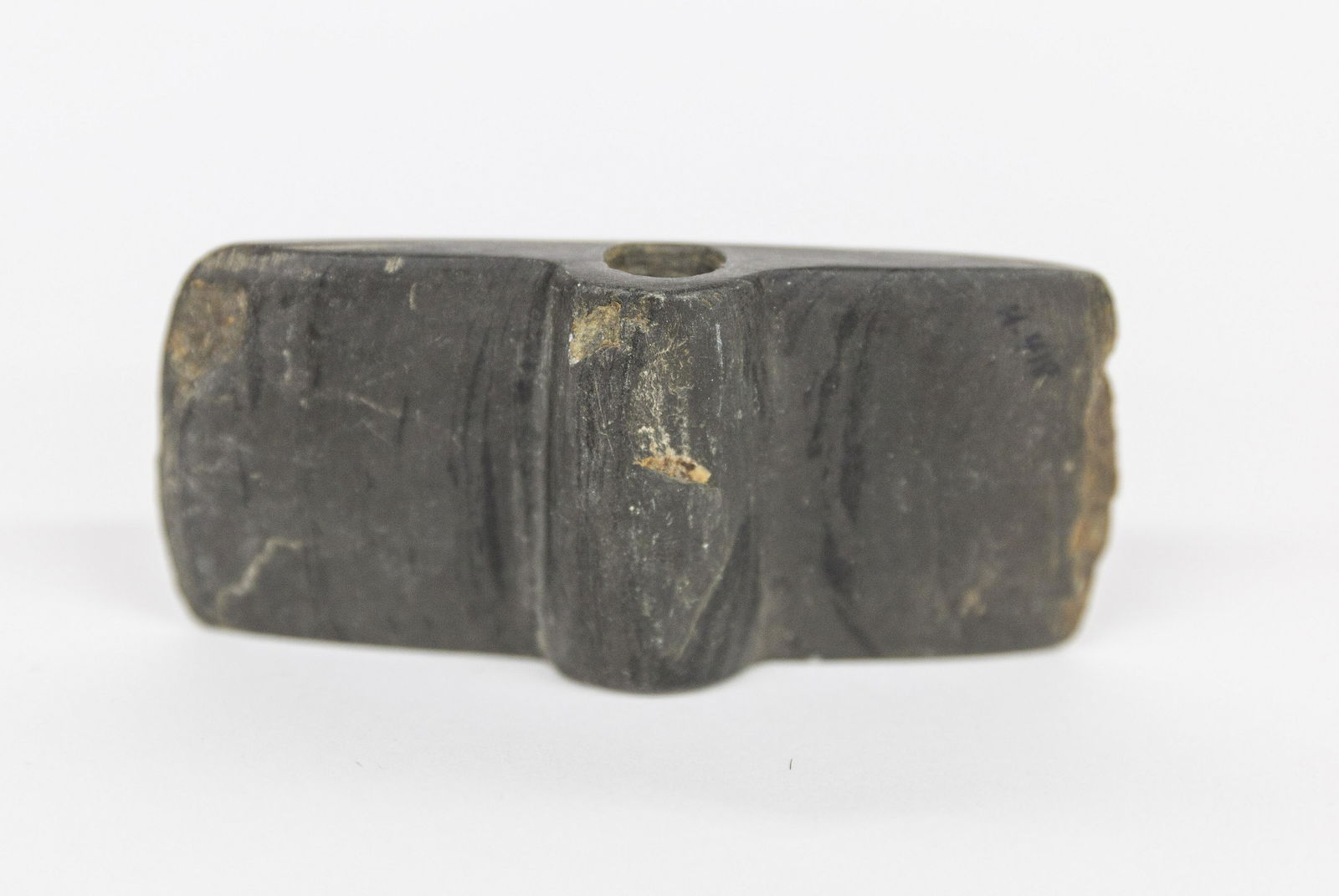 Native American Banded Slate Bannerstone (1 of 6)