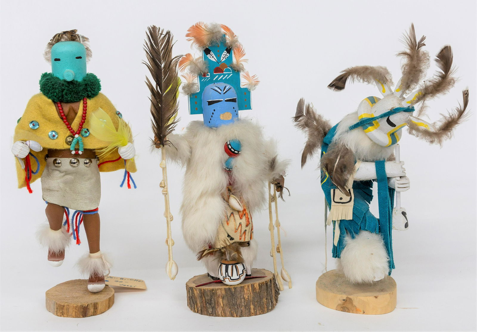 Three Signed Hopi Katsina (1 of 13)