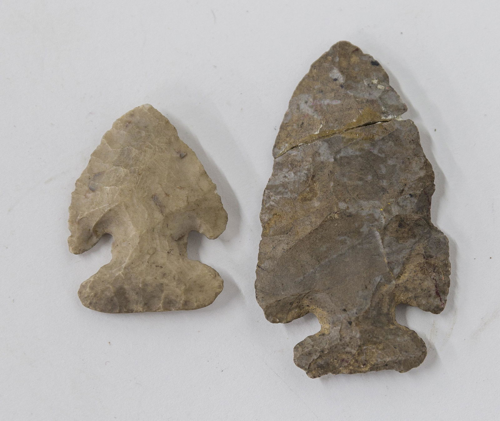 Two Native American Early Archaic Points (1 of 3)
