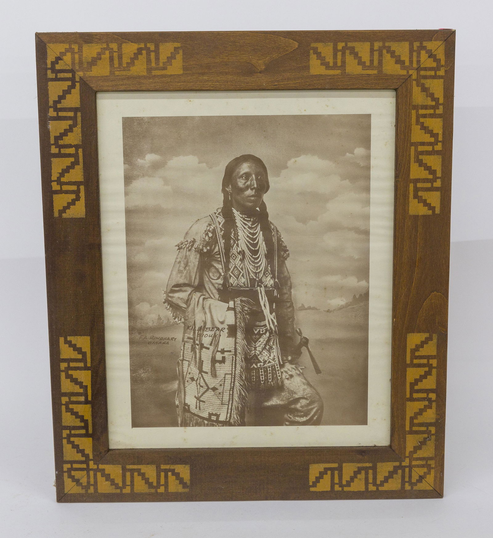 F.A. Rinehart  Photogravure of Native American (1 of 7)