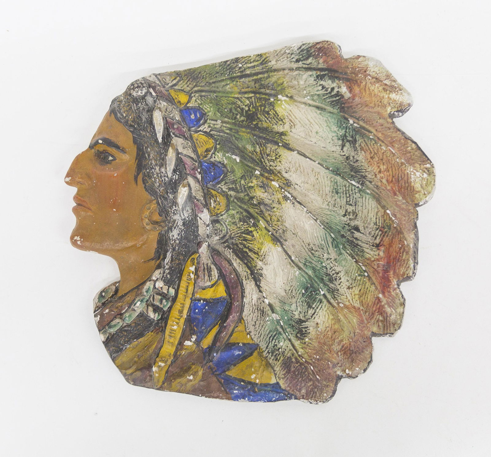 Native American Wall Plaque (1 of 5)