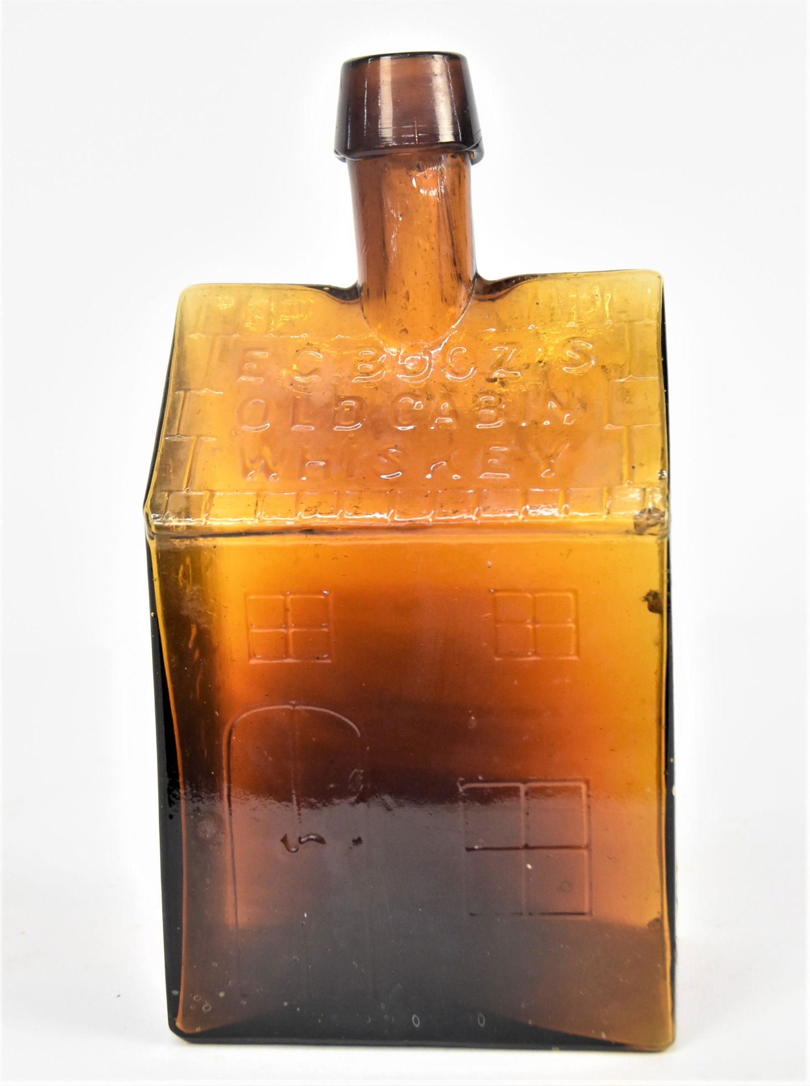 E.G. Boozs Old Cabin Whiskey Bottle (1 of 7)