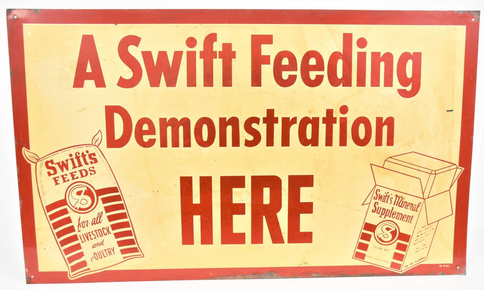 Swift Feeds Tin Sign (1 of 7)
